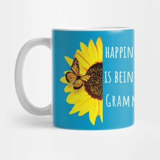 Happiness is Being a Grammy Sunflower Mug